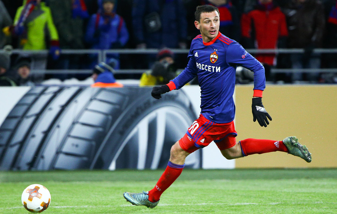 Полузащитник Алан Дзагоев (ЦСКА)