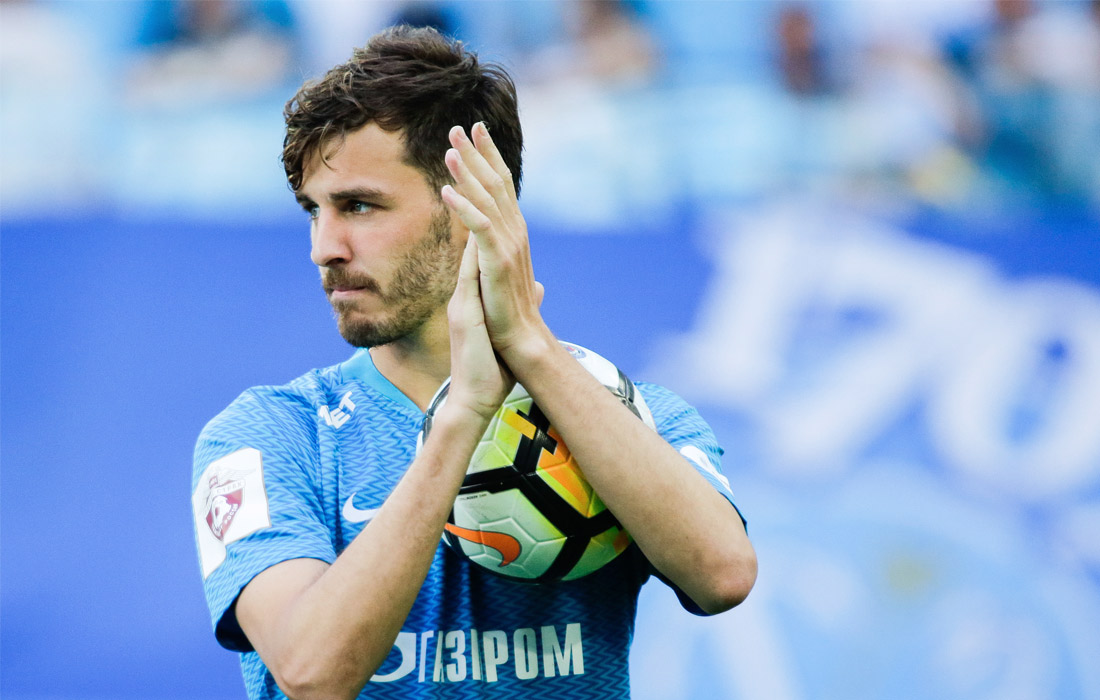 Полузащитник Александр Ерохин ("Зенит")