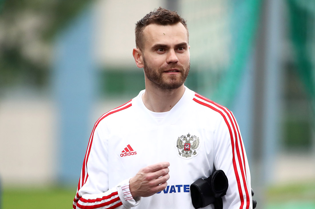 Вратарь Игорь Акинфеев (ЦСКА)