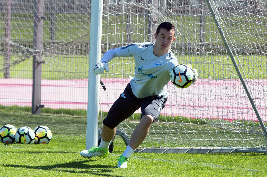 Вратарь Андрей Лунев ("Зенит")