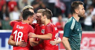 Товарищеский матч Австрия - Россия