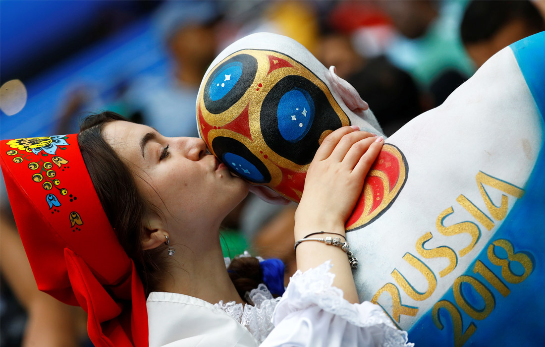 Болельщики сборной России по футболу