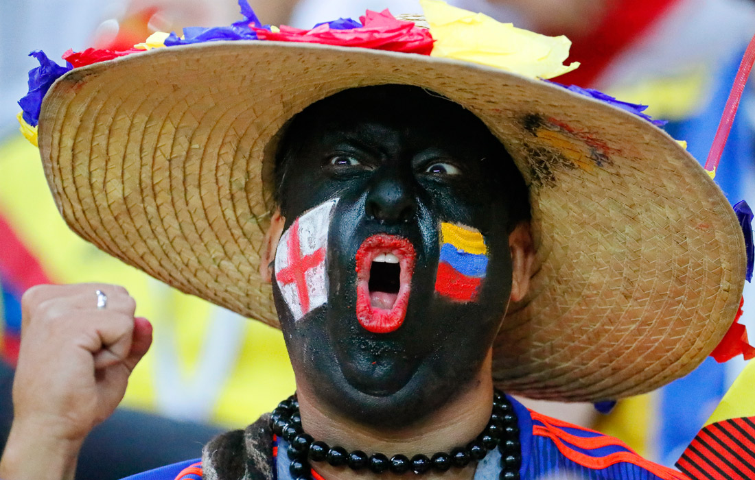 Болельщик сборной Колумбии
