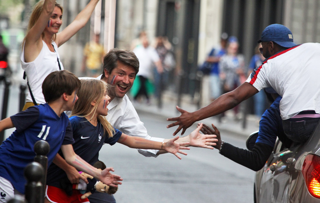 На улицах Парижа