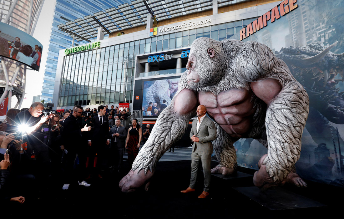 Актер Дуэйн Скала Джонсон - $124 млн