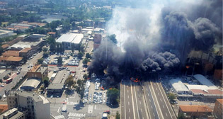 Взрыв в Болонье