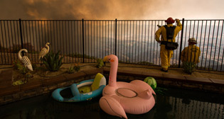 Крупнейший пожар в истории Калифорнии