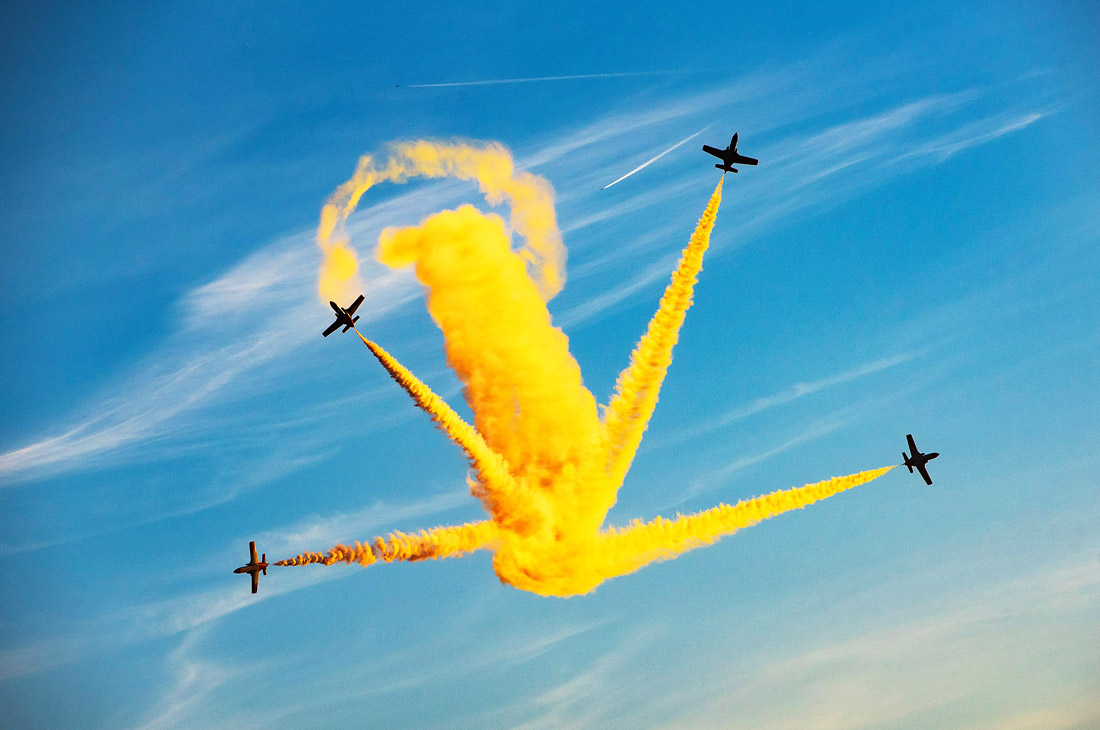 Юбилейное 25-е авиашоу "Festa al Cel" в Каталонии