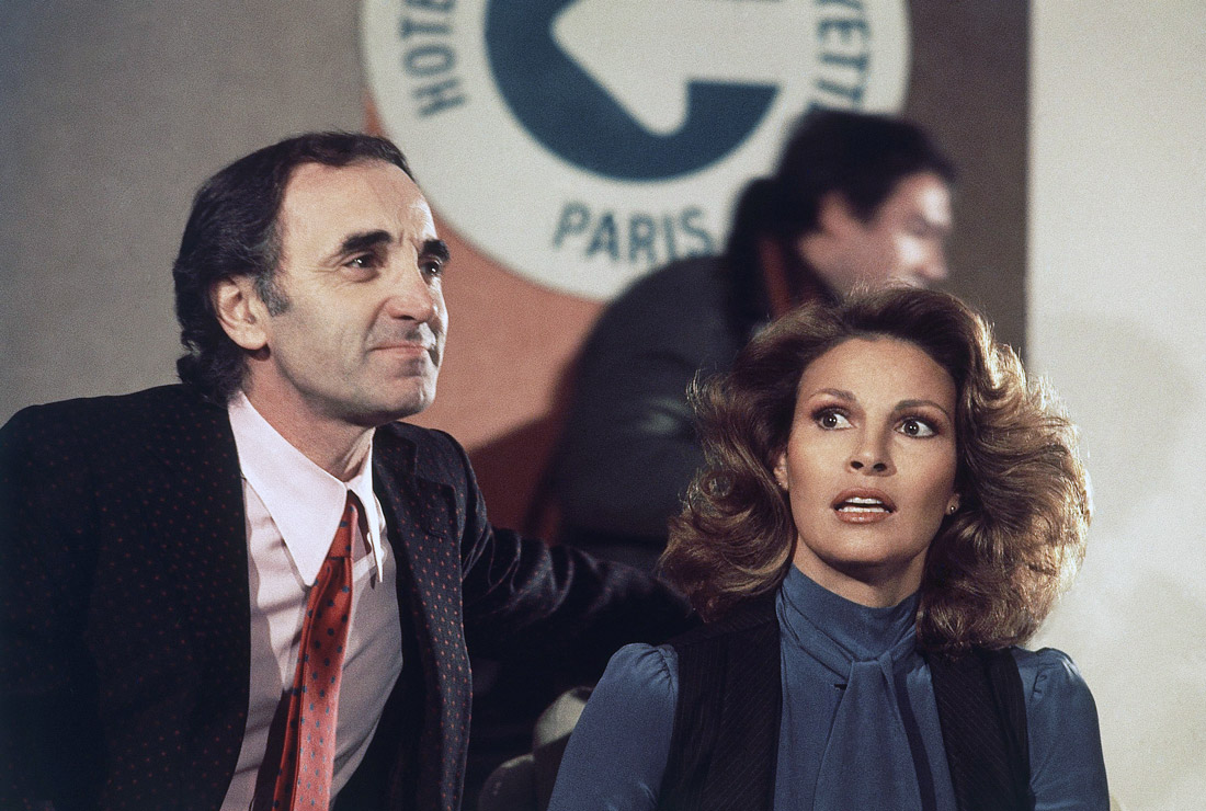 С актрисой Ракель Уэлч в Париже. 1976 год.