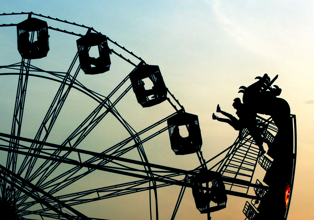 Во время ежегодной ярмарки фермеров в Джамму. Индия.