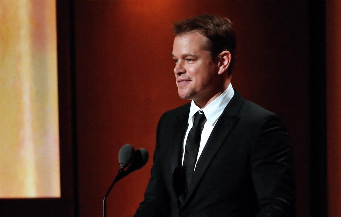 Мэтт Дэймон -  $3,7