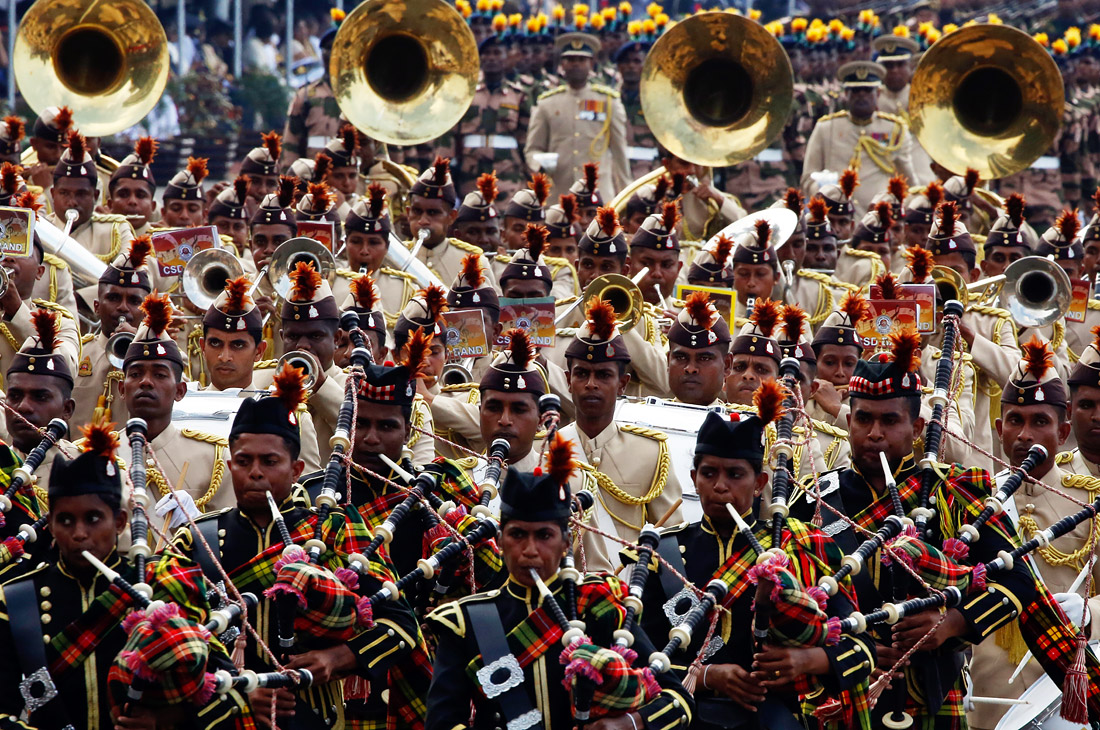 Празднование 71-го Дня Независимости на Шри-Ланке