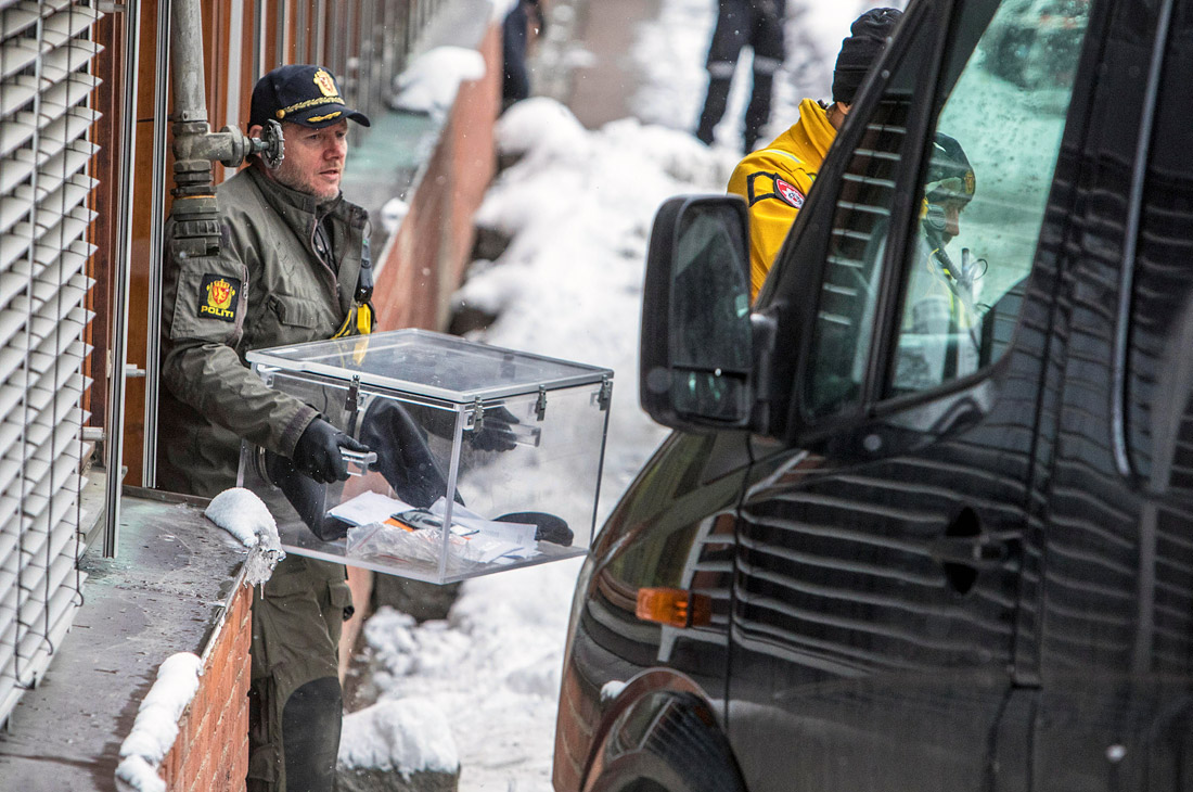 В Университет Осло было доставлено письмо, содержащее неизвестный белый порошок