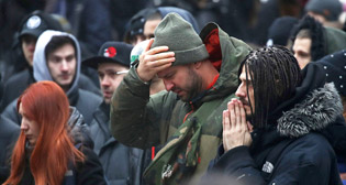 Прощание с Децлом в Москве