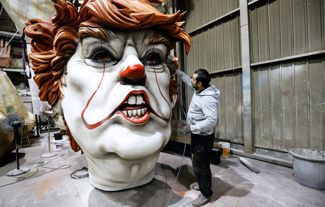 В Ницце идет подготовка к ежегодному карнавалу, который начнется 16 февраля