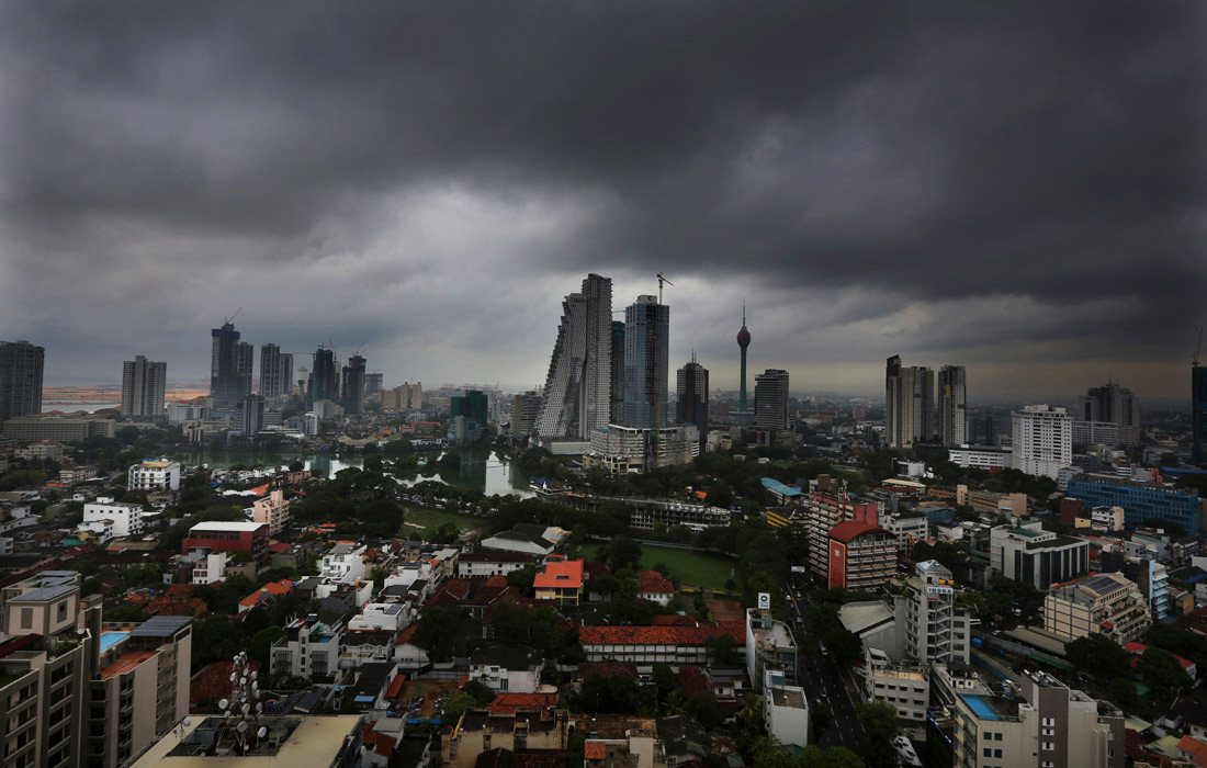 Циклон "Фани" приближается к побережью Шри-Ланки