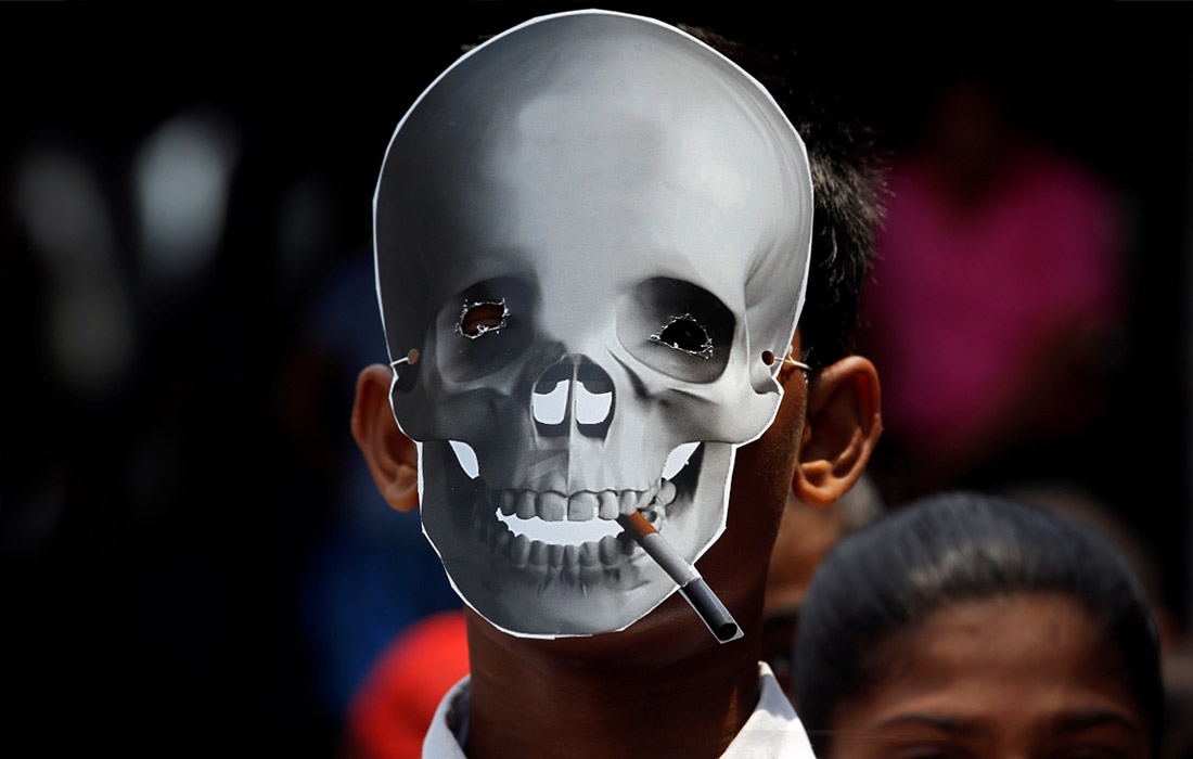 Всемирный день без табака отметили в индийской Калькутте