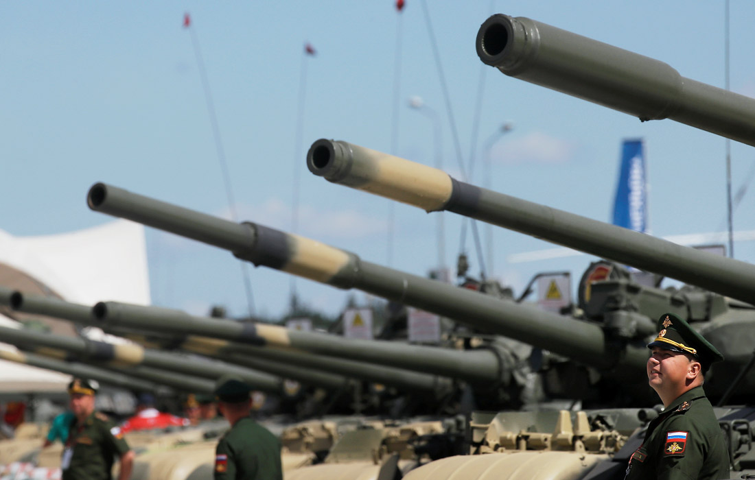 На V Международном военно-техническом форуме "Армия-2019" в парке "Патриот"