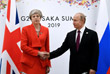 Встреча премьер-министра Великобритании Терезы Мэй с президентом России Владимиром Путиным