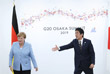 Канцлер Германии Ангела Меркель и премьер-министр Японии Синдзо Абэ