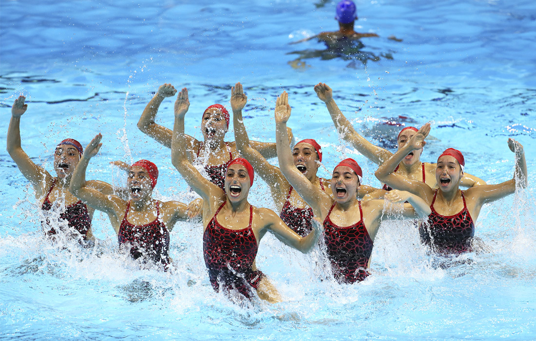 В южнокорейском городе Кванджу состоялась тренировка мексиканской сборной по плаванию в преддверии Чемпионата мира по водным видам спорта, который пройдет с 12 по 28 июля