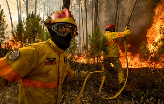 Португалия в огне