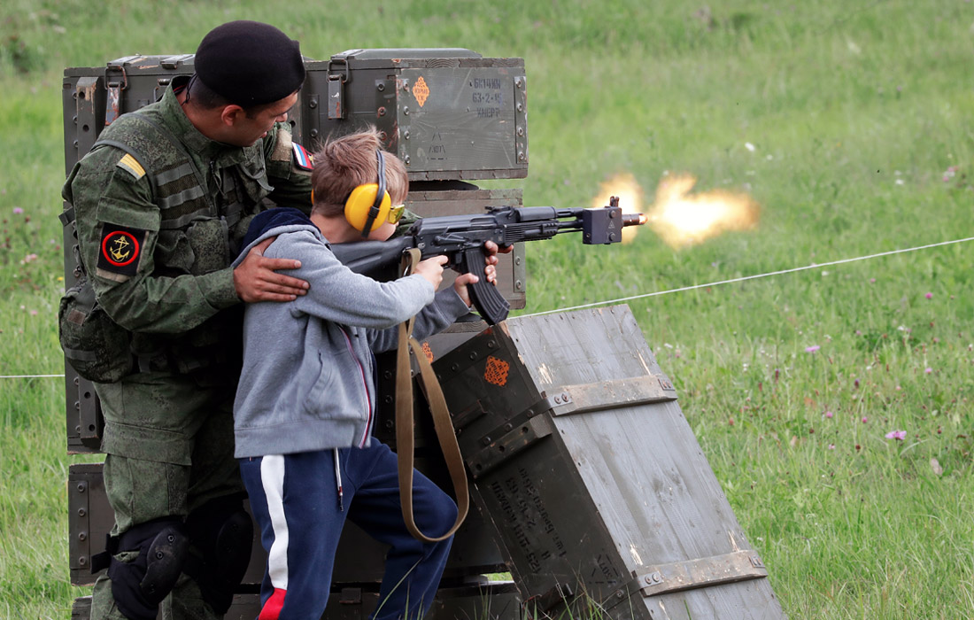 Во время открытия Армейских международных игр-2019 на территории выставочного центра "Патриот" в Московской области