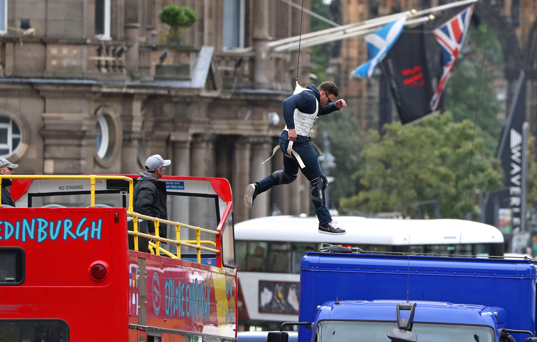 В Эдинбурге прошли репетиции трюков для съемок фильма "Форсаж 9"