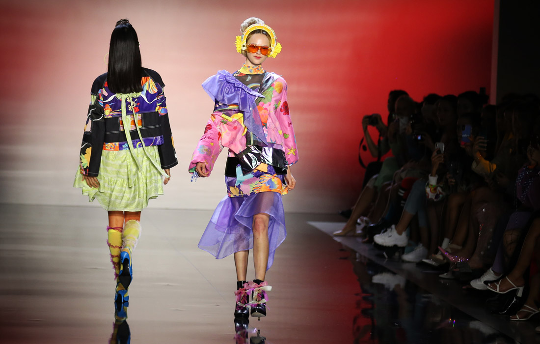 Показ коллекции Leaf Xia