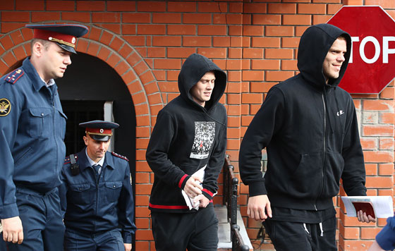 Кокорин и Мамаев на свободе