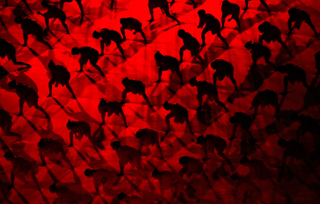 Церемонии открытия Кубка мира по регби перед стартовым матчем между сборными Японии и России.