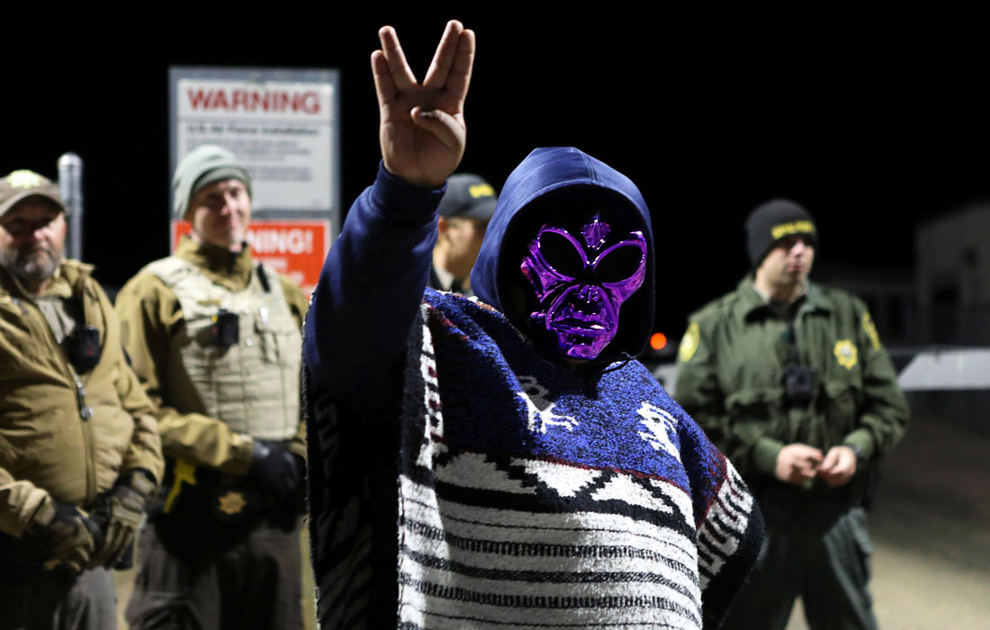 Акция "штурм военной базы "Зона 51" в американском штате Невада