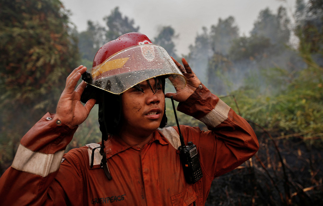 Пожарные и волонтеры борются с тысячами очагов возгорания
