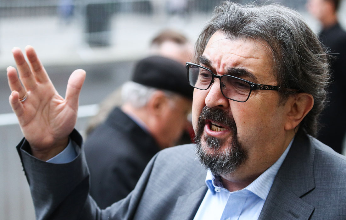 Ректор Школы-студии МХАТ, актер Игорь Золотовицкий