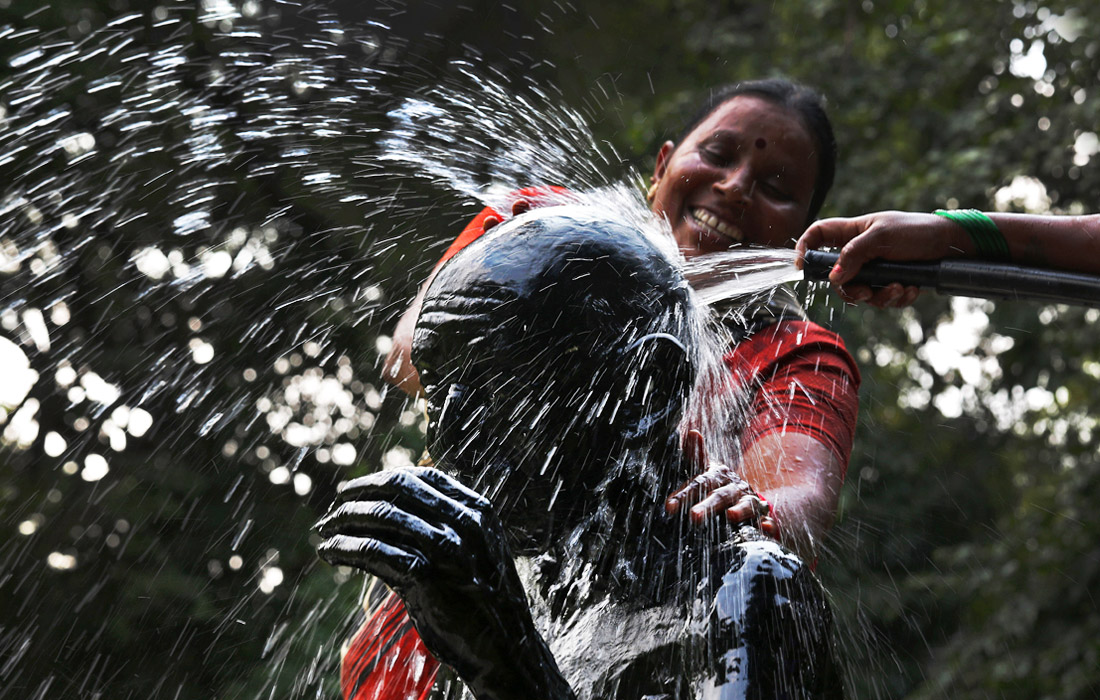 В Индии готовятся к национальному празднику в честь Дня рождения Махатмы Ганди