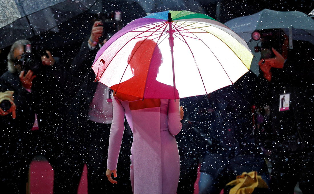 Актриса Рене Зеллвегер на премьере фильма "Джуди" Лондоне