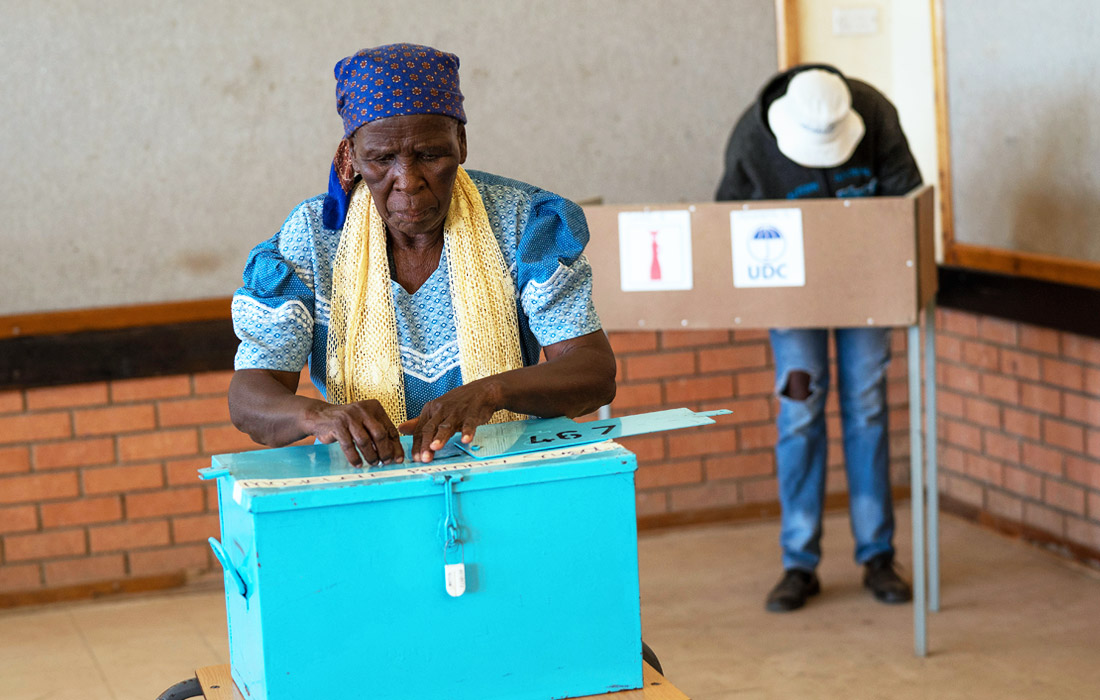В Ботсване проходят президентские и парламентские выборы