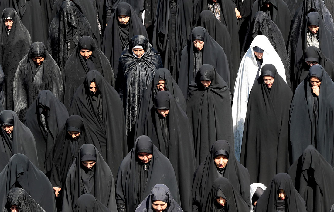 Религиозная церемония Арбаин в Иране