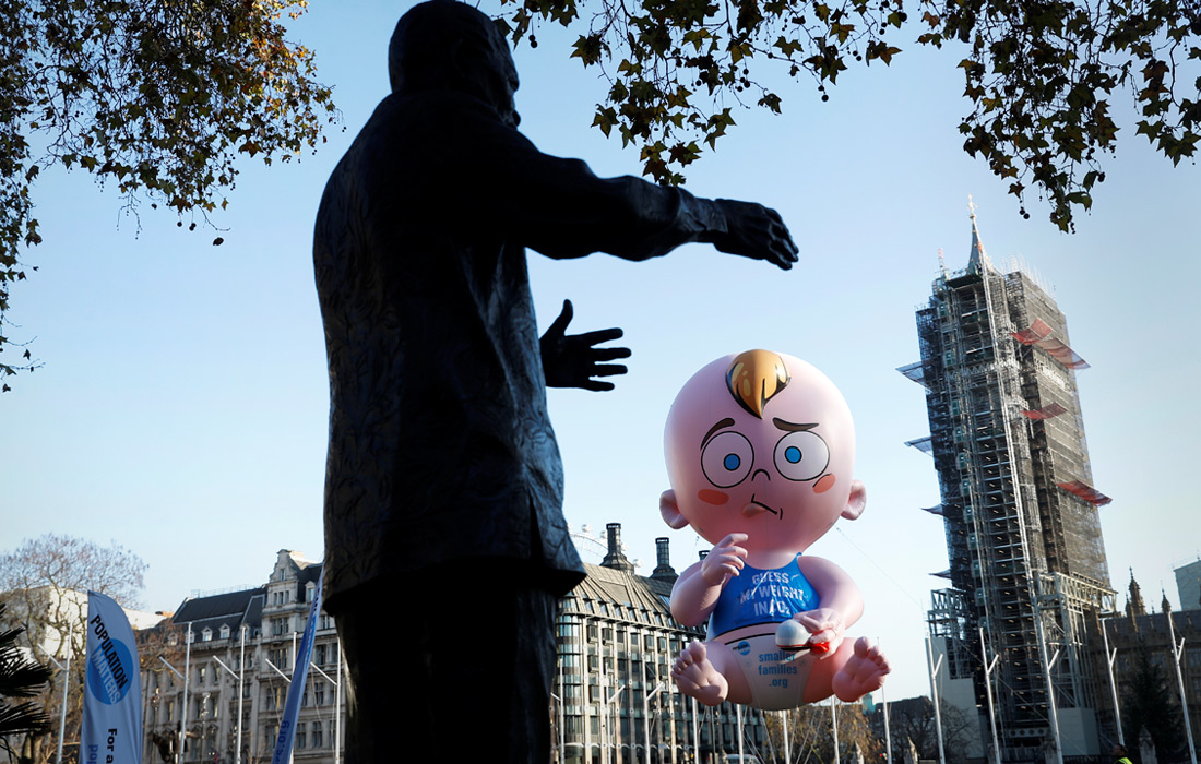 Акции в защиту климата проходят по всей Великобритании