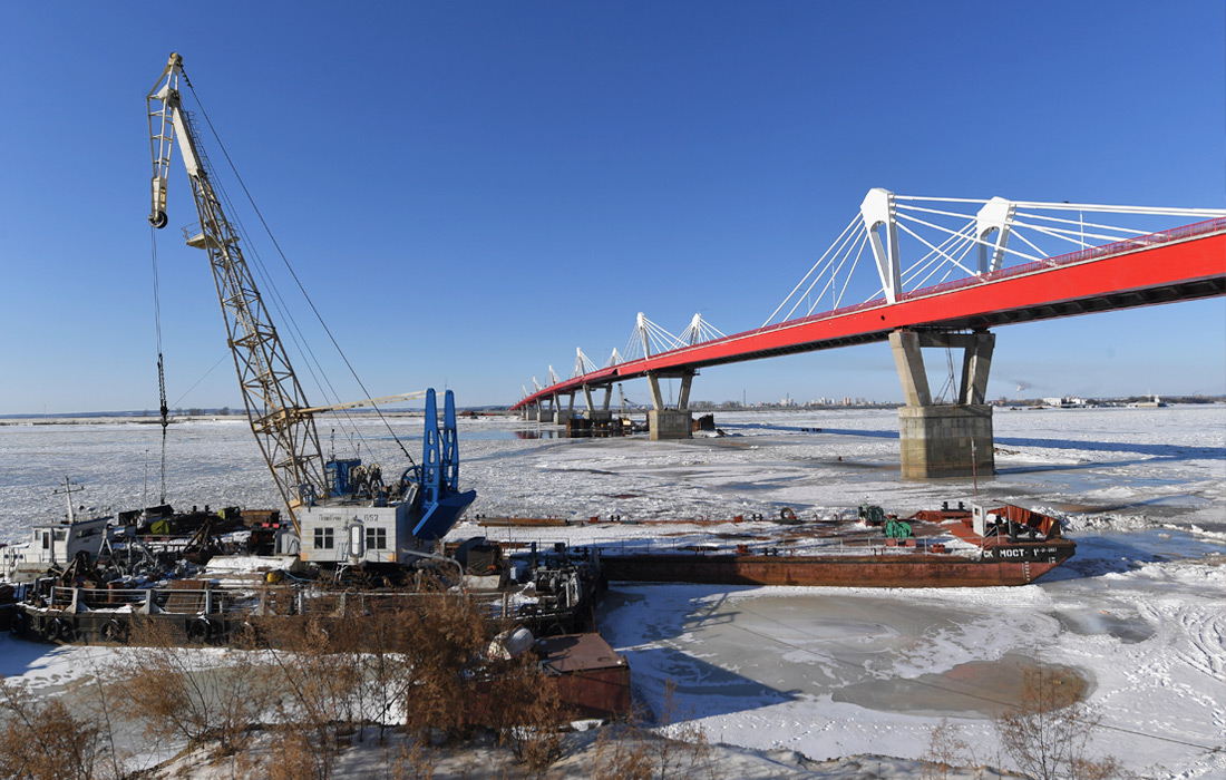 С момента начала стройки и до вывода техники с объекта прошло ровно 1070 дней, или почти три года