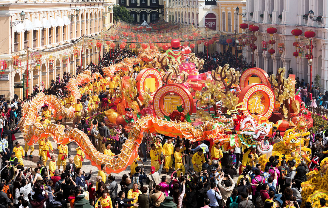 В китайском Макао побывало 20,6 млн путешественников