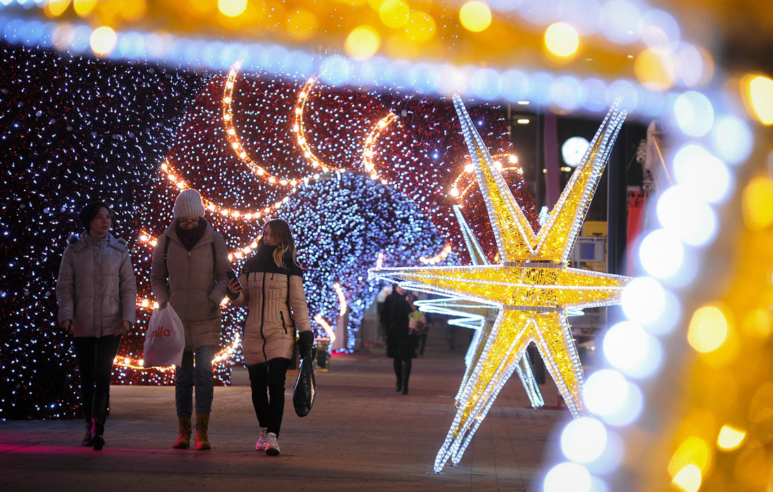 Предновогодняя Москва