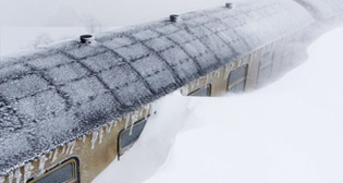 Сильные снегопады обрушились на Австрию и Германию