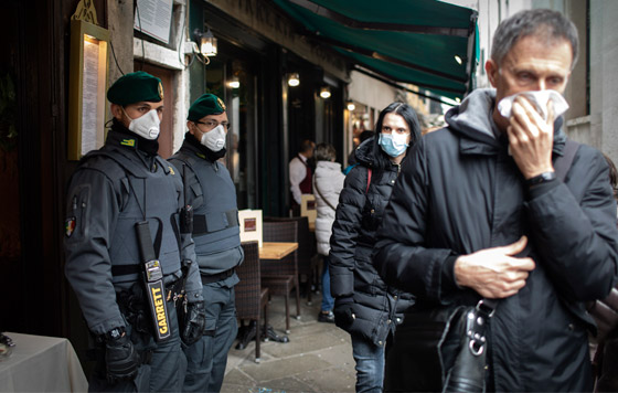 Вспышка коронавируса в Италии