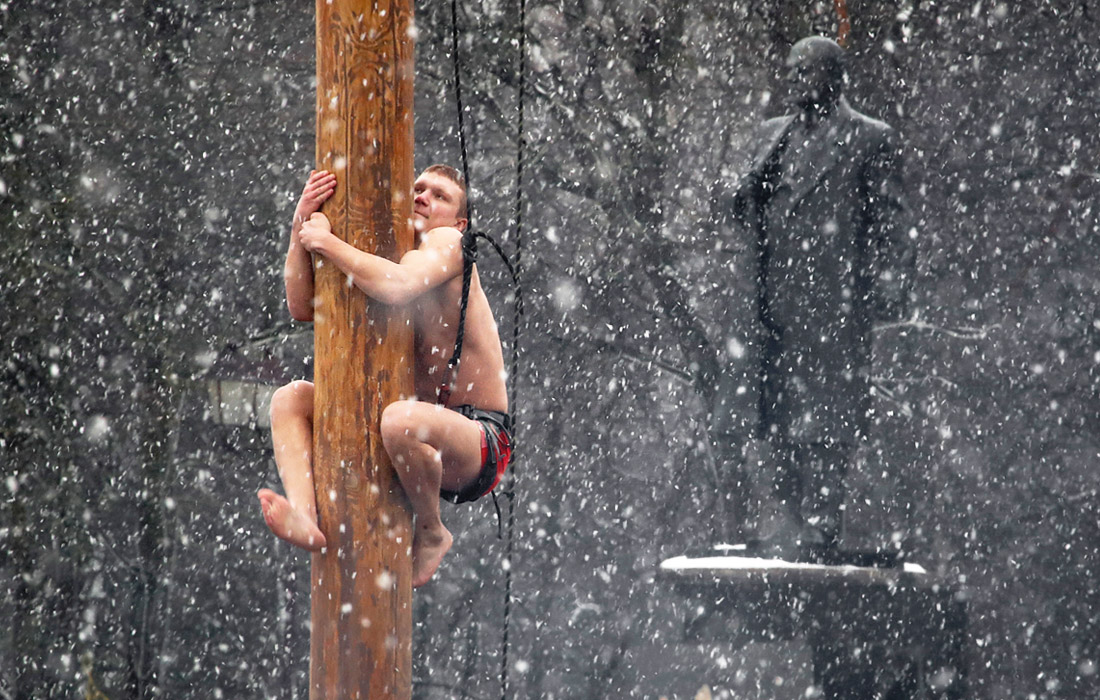 Празднование Масленицы в Великом Новгороде