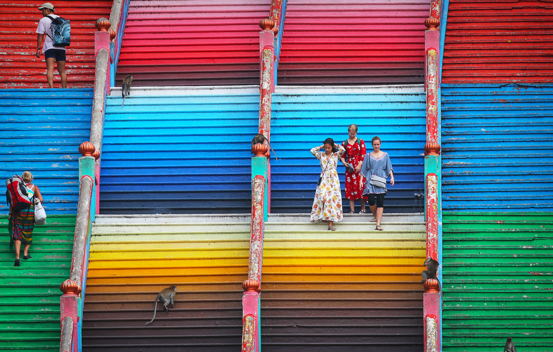 Туристы в Куала-Лумпуре, Малайзия