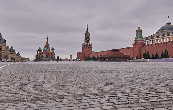 Москва в режиме самоизоляции