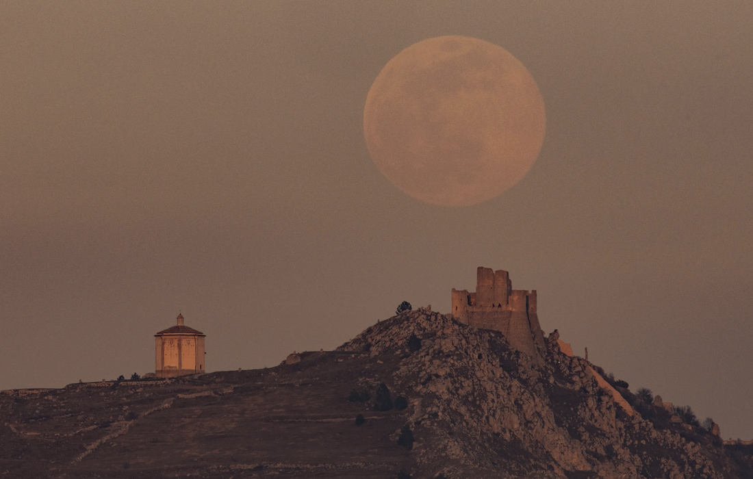 Крепость Рокка Калашио, Италия