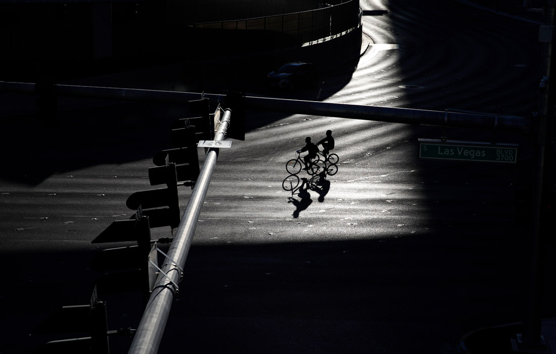Опустевший Лас-Вегас