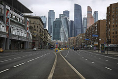 Машин на дорогах Москвы в понедельник было меньше, чем 1 января